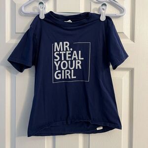 Kids t-shirt.   Mr steal your girl!!!!